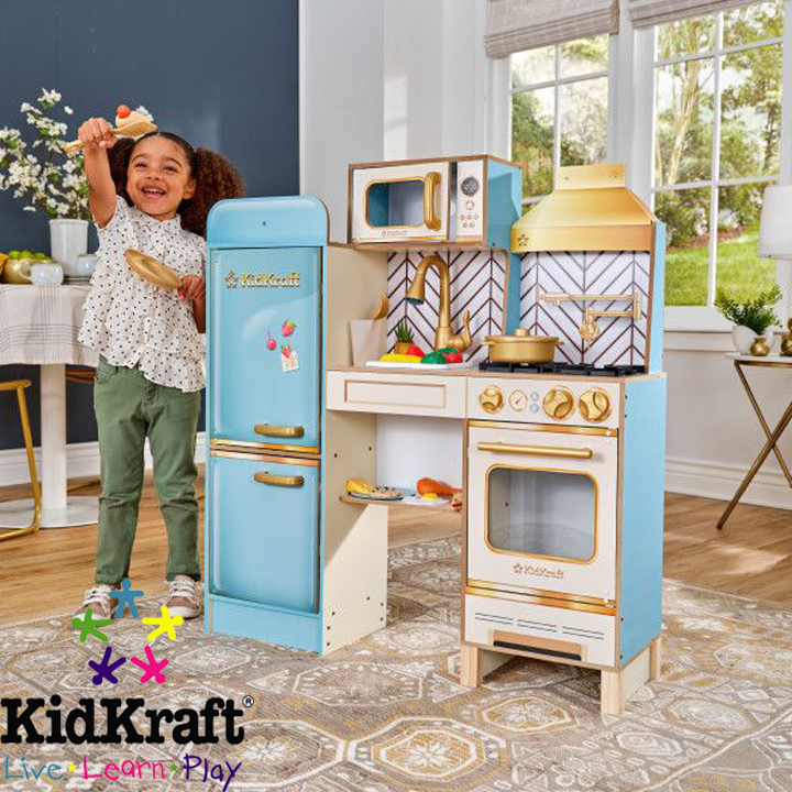 * KidKraft Retro Cool Play Kitchen 20416